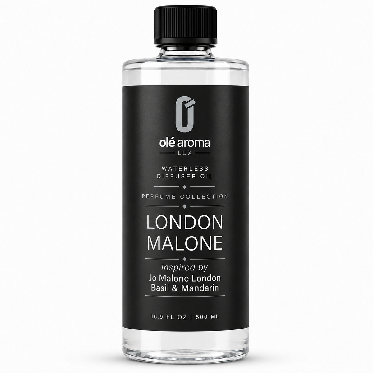 Olé Aroma London Malone LUX waterless diffuser oil 500ml inspired by Jo Malone Basil and Mandarin