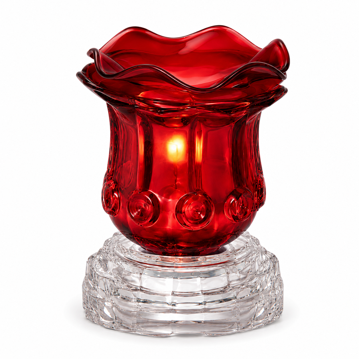 Dimmer Aromatic Lamp - Rose - Red