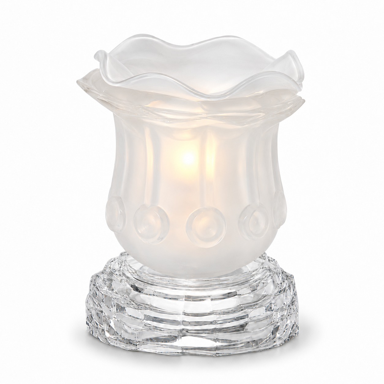 Dimmer Aromatic Lamp - Rose - White
